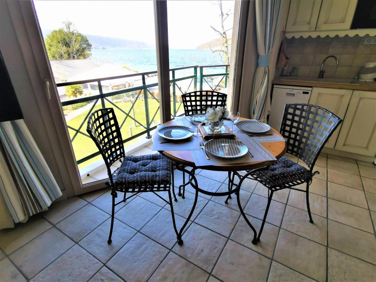 Lac Annecy Plage Privee, Duplex Baie Des Voiles デュアン エクステリア 写真