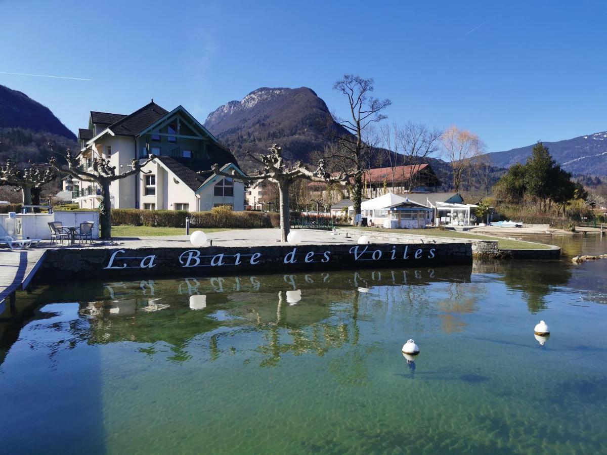 Lac Annecy Plage Privee, Duplex Baie Des Voiles デュアン エクステリア 写真