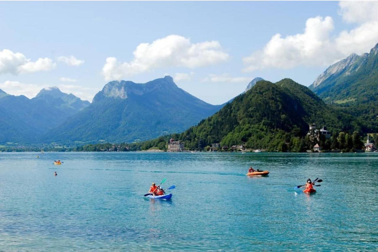 Lac Annecy Plage Privee, Duplex Baie Des Voiles デュアン エクステリア 写真
