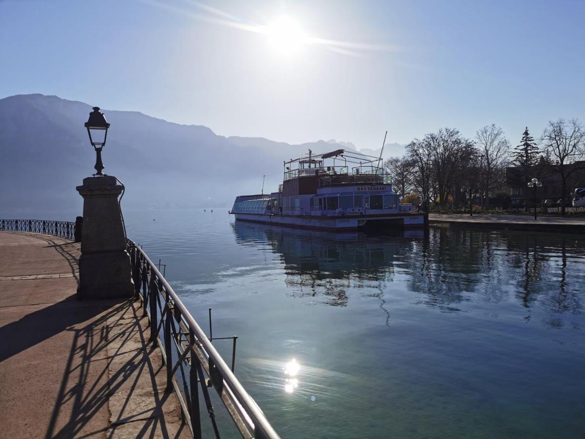 Lac Annecy Plage Privee, Duplex Baie Des Voiles デュアン エクステリア 写真