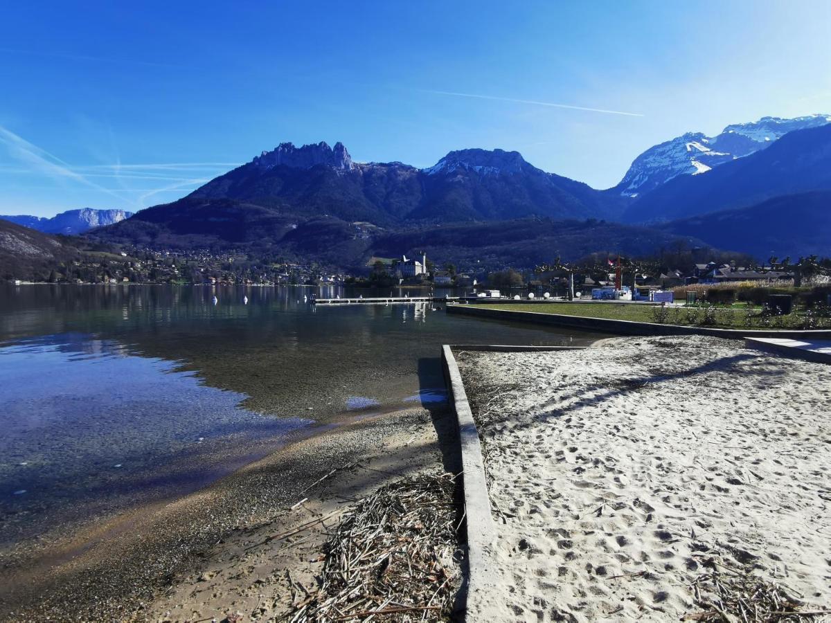 Lac Annecy Plage Privee, Duplex Baie Des Voiles デュアン エクステリア 写真