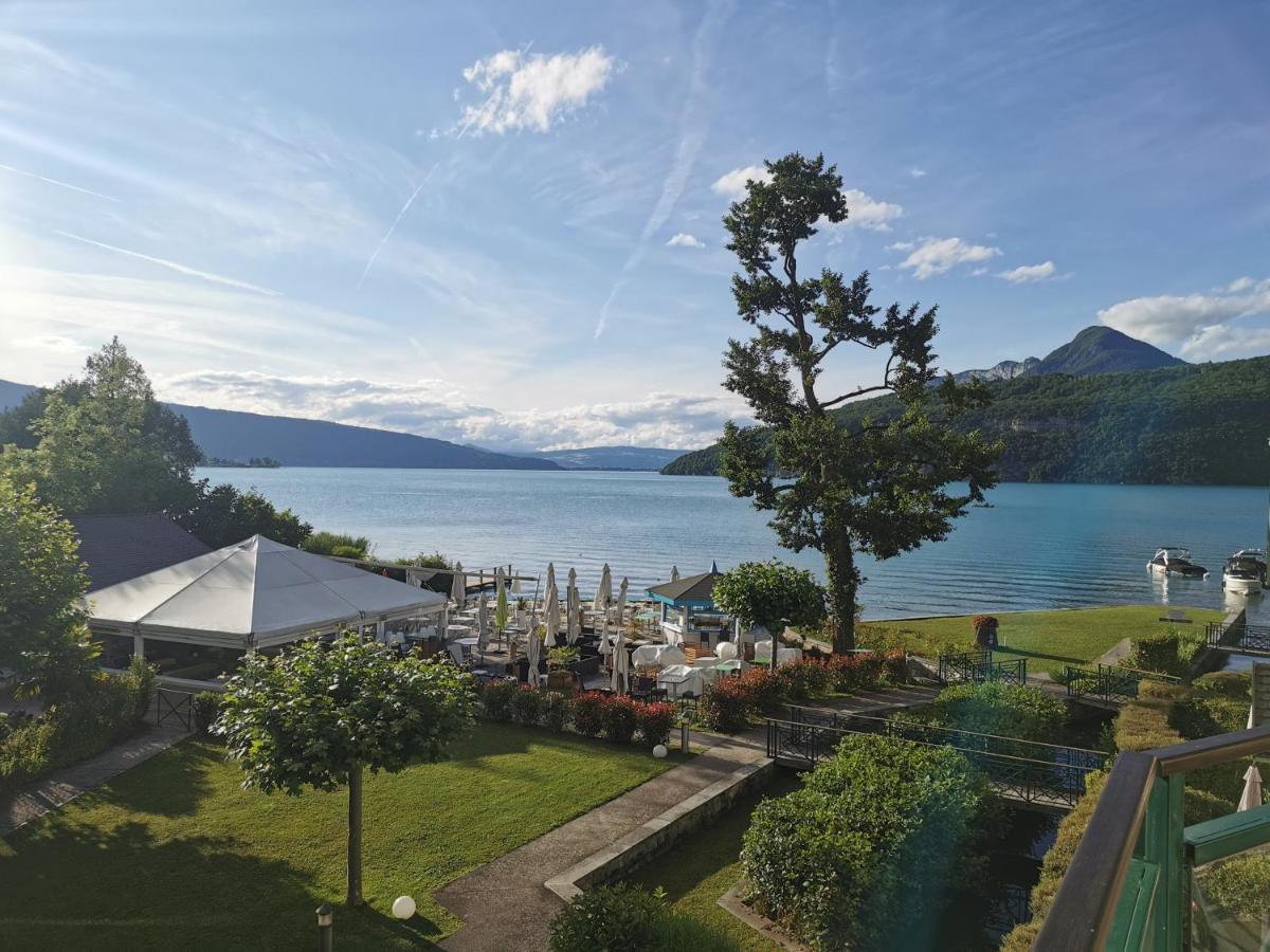 Lac Annecy Plage Privee, Duplex Baie Des Voiles デュアン エクステリア 写真